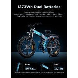 ENGWE X26 1200W PEAK POWER | 48V 29.2AH BATTERY